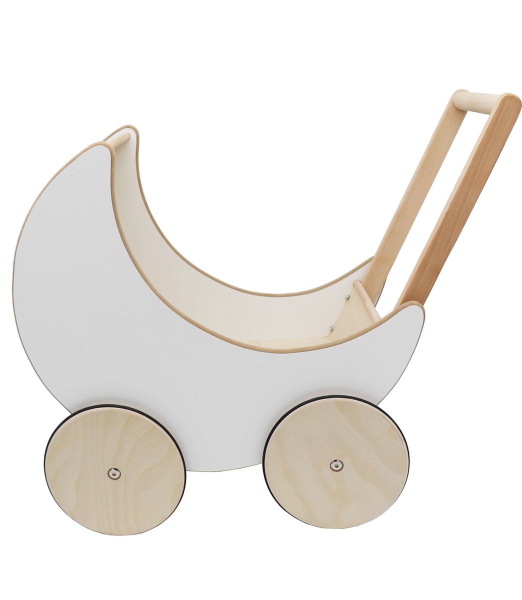 Houten   Loopwagen | 40x32x45cm